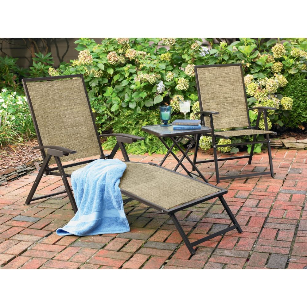 Jaclyn Smith Today Strathmore Folding Sling Chaise Lounge at Sears.com