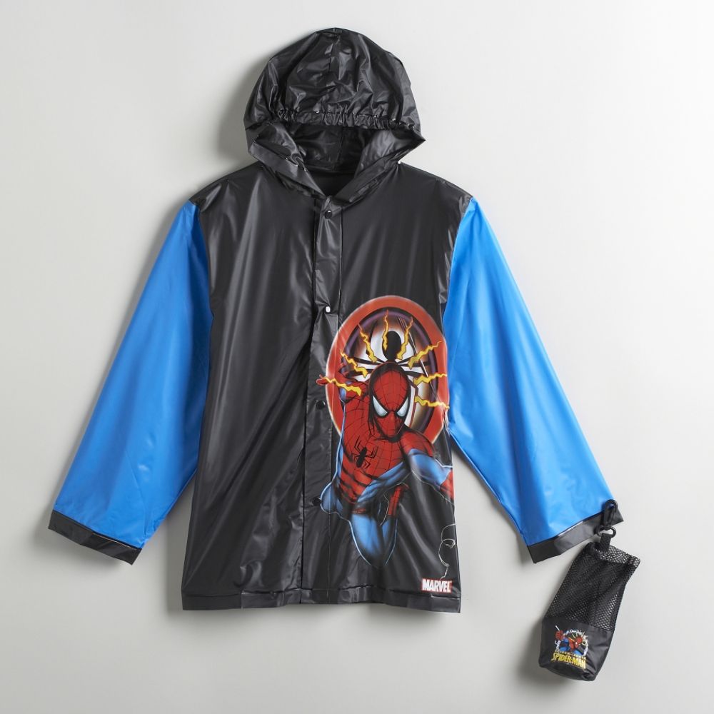 Spiderman One Size Fits Most Boy's 4-7 Rain Slicker at Sears.com