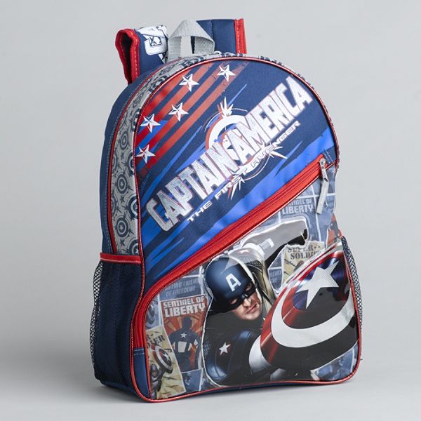 Captain America Boy's Backpack 