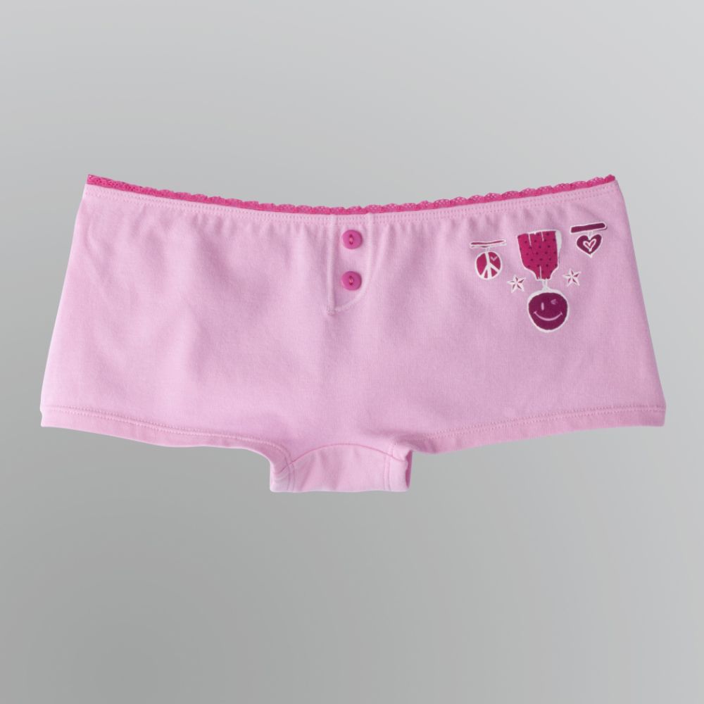 Joe Boxer Girl's 7-16 Camo Pink Panty - Pink at Sears.com