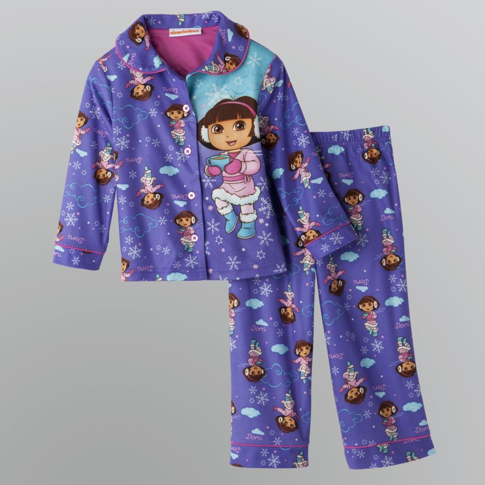 Nickelodeon Toddler Girl's Dora The Explorer Pajama Set