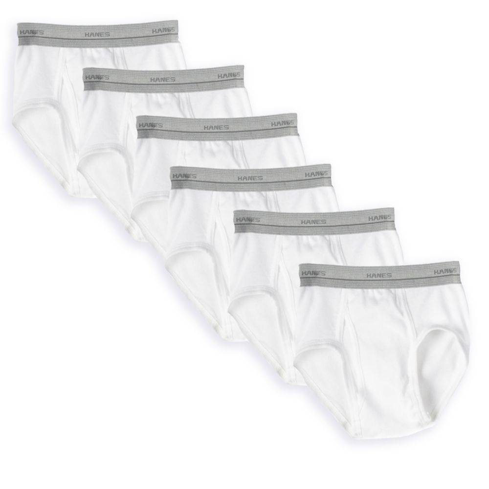 Hanes Boy's 4-20 6-Pack White Brief at Sears.com