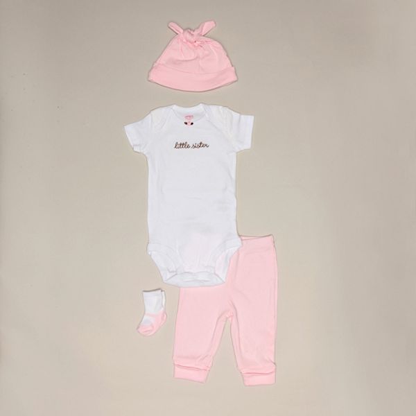 Carters Newborn Unisex 4 piece Layette Set