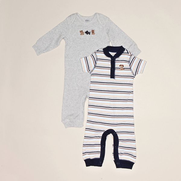 Carters Newborn Boys 2 pack Coveralls