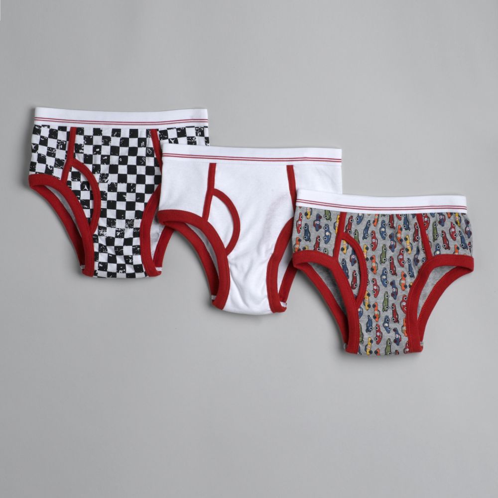 Joe Boxer Boy's 4-20 3-Pack Car Print Briefs at Sears.com