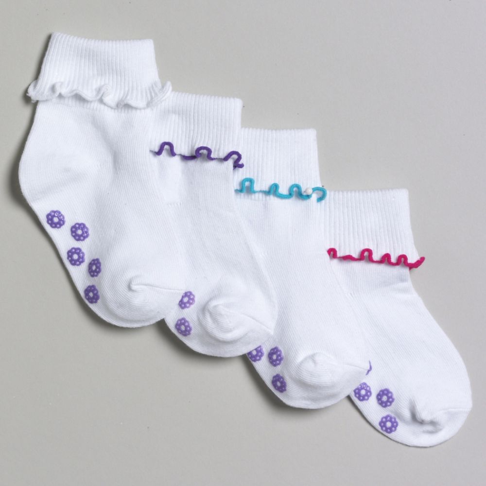 Joe Boxer Toddler Girl's 4 Pair Turn Cuff Socks at Sears.com
