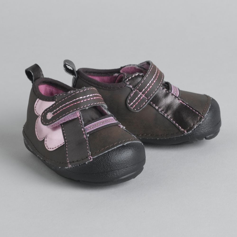 Little Wonders Girl's Foil Flower Gym Shoes at Sears.com