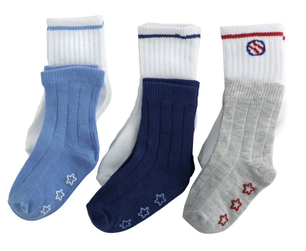 Little Wonders Boy Ribbed Crew Socks 6 Pack at Sears.com