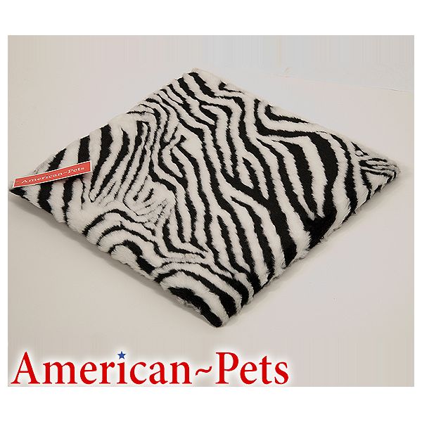 American Pets Small Zebra Print Wild Thing Pet Pad WTP-Zebra
