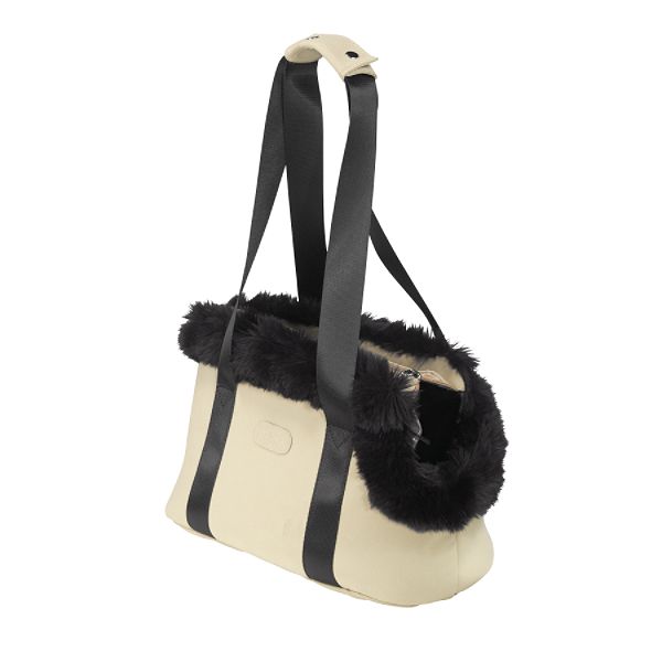 Anima Suede With Fur Neck Carrier 286