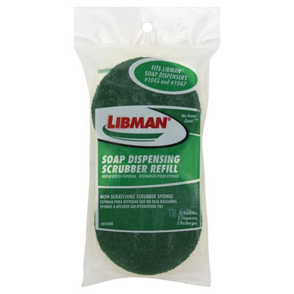 Libman&nbsp; Soap Dispensing Scrubber Refill,