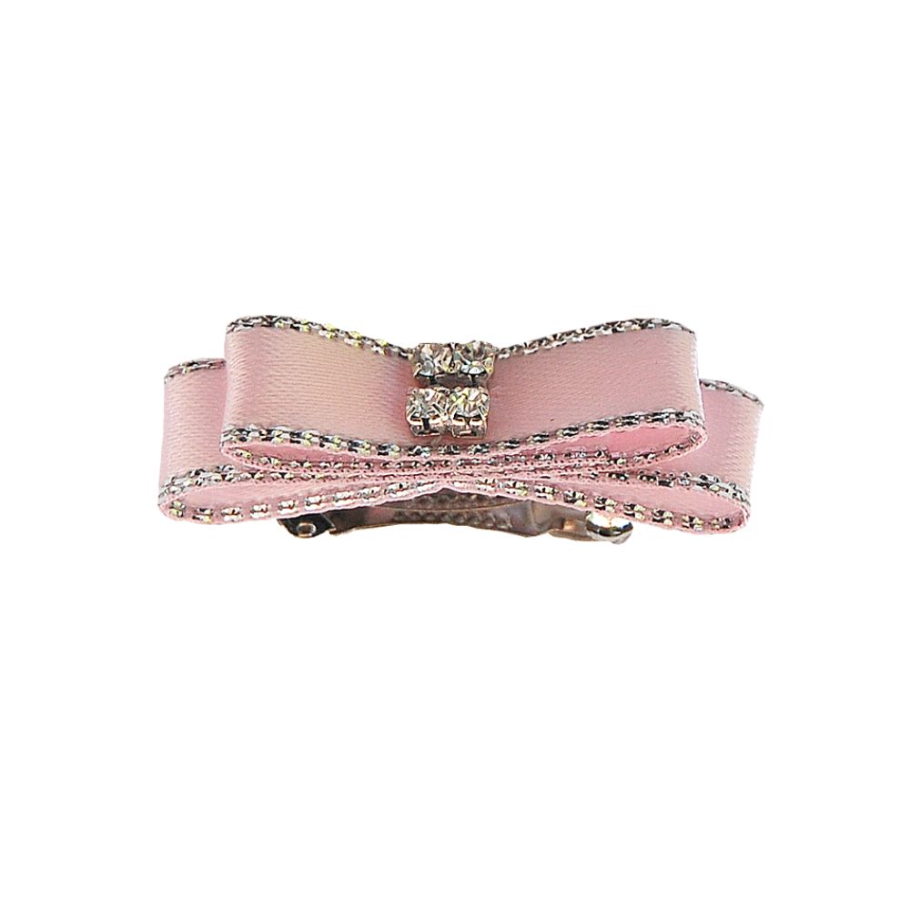 Anima Pink Satin Dog Bow Barrettes - 6 per pack at Kmart.com