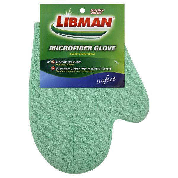 Libman Glove, Microfiber, 1 glove
