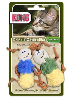 Kong Company Kon Toy Natural Crinkle Catapillar at Kmart.com
