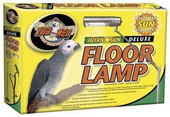 Zoo Med Laboratories Avian sun deluxe floor lamp extends to 6'
