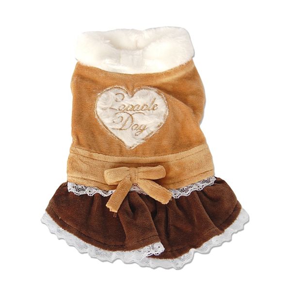 Anima Lovely Dog - Apparel, Large Beige RC98803-L-Beige