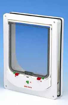 Ani Mate Inc Electromagnetic Dog Door White
