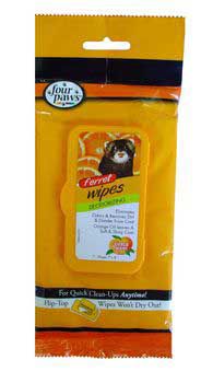 Fou Paws Products Fou Grooming Deodorizing Wipes Ferret 7 pk. at Kmart.com