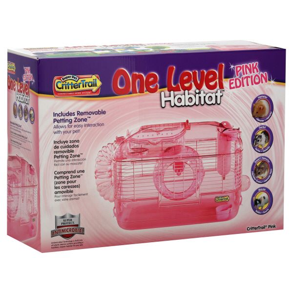 Pets International Ltd. Habitat, One Level, Pink Edition, 1 habitat at Kmart.com