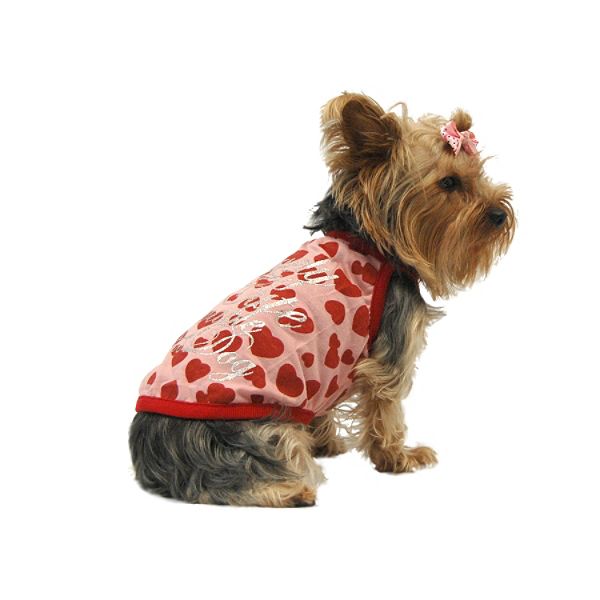 Anima Red Heart Top - Medium AN10804-M-Red