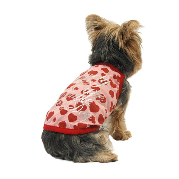 Anima Red Heart Top - Small AN10804-S-Red