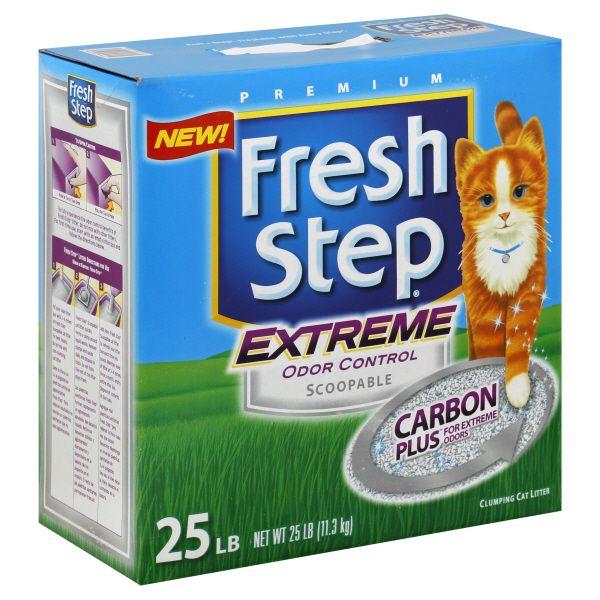 Fresh Step Cat Litter, Clumping, Scoopable, Extreme Odor Control, 25 lb (11.3 kg) at Kmart.com