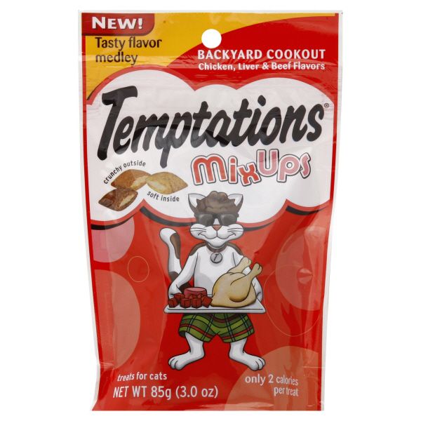 Whiskas Temptations Mixups Treats for Cats, Backyard Cookout, 3 oz (85 g) at Kmart.com