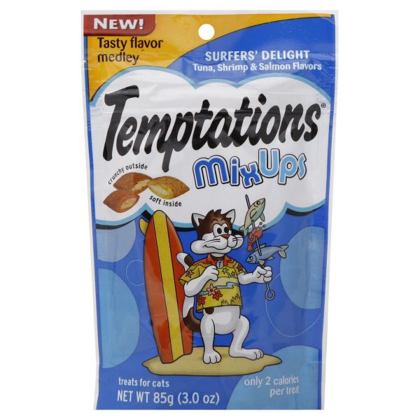 Whiskas Temptations Mixups Treats for Cats, Tuna, Surfers' Delight, 3 oz (85 g) at Kmart.com