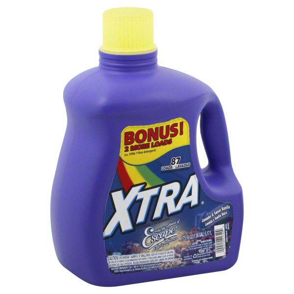 XTRA Detergent, 2X Concentrated, with the Softness of Escape Fabric