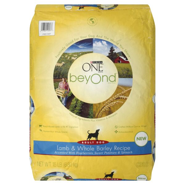 Purina One Beyond Dog Food, Adult, Premium, Lamb & Whole Barley Recipe, 15 lb (6.80 kg) at Kmart.com