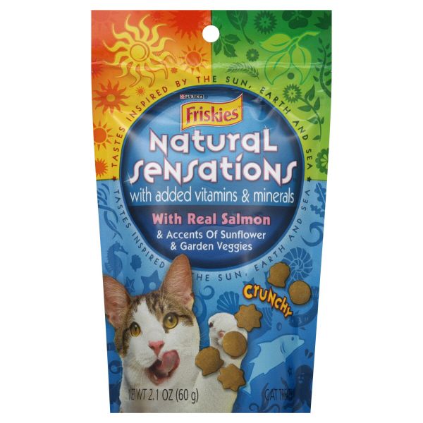 Friskies Natural Sensations Cat Treats, with Real Salmon, 2.1 oz (60 g) at Kmart.com