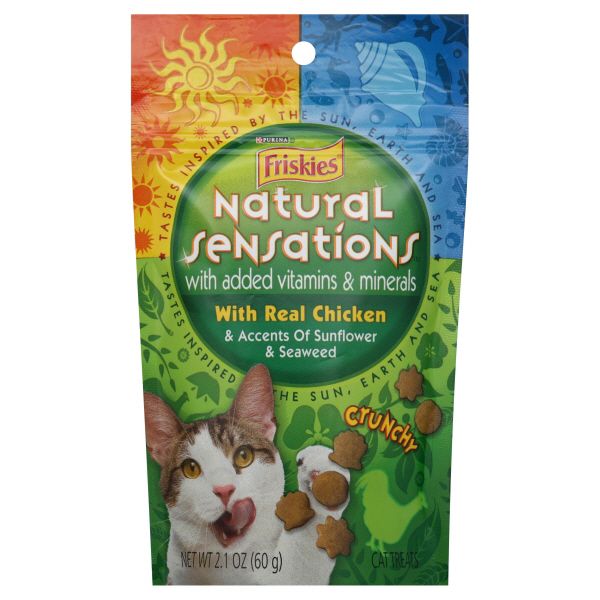 Friskies Natural Sensations Cat Treats, with Real Chicken, 2.1 oz (60 g) at Kmart.com