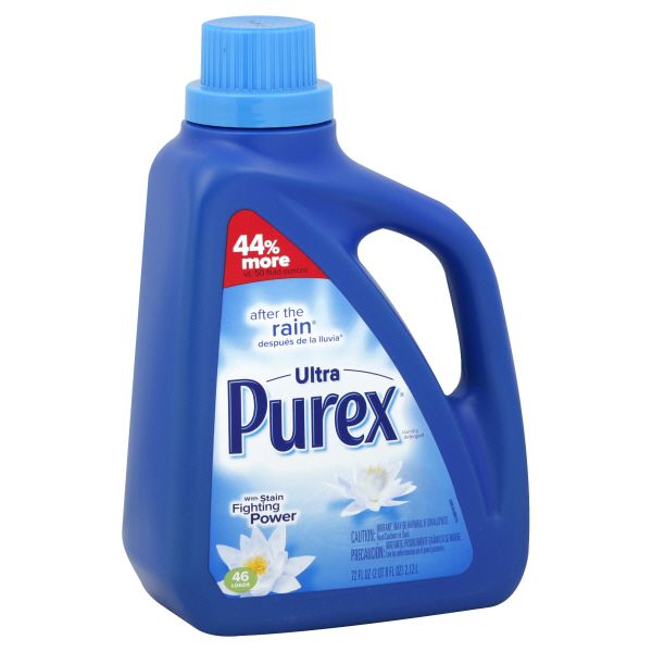 Purex Laundry Detergent, After The Rain, 72 fl oz (2.25 qt) 2.12 lt