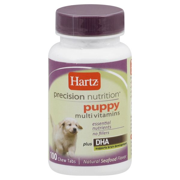 Hartz Precision Nutrition Multivitamins, Puppy, Seafood Flavor, Chew Tabs, 100 chew tabs at Kmart.com