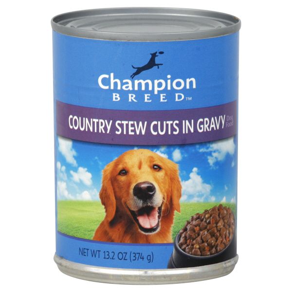 Champion Breed Dog Food, Country Stew Cuts in Gravy, 13.2 oz (374 g) at Kmart.com