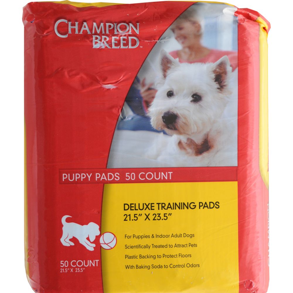 Champion Breed Deluxe Puppy Training Pads 50 count at Kmart.com