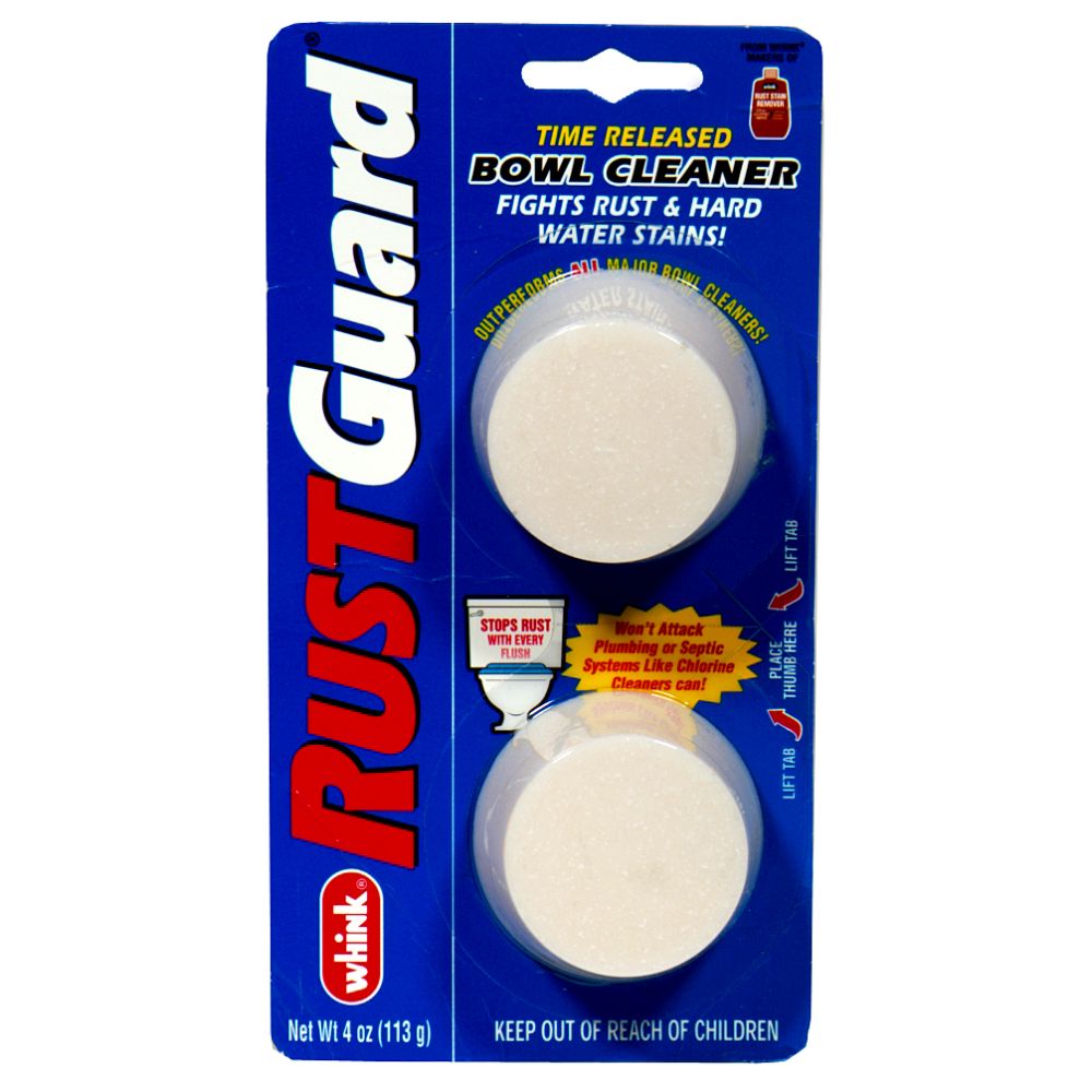 Whink Rust Guard Bow Cleaner, Time Released, 4 oz (113 g)