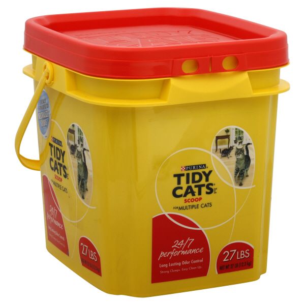 Tidy Cats 24/7 Performance Cat Litter, Scoop, for Multiple Cats, 27 lb (12.3 kg) at Kmart.com
