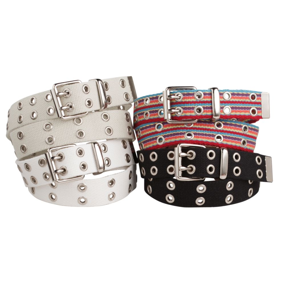 Route 66 Double Circle Web Belts