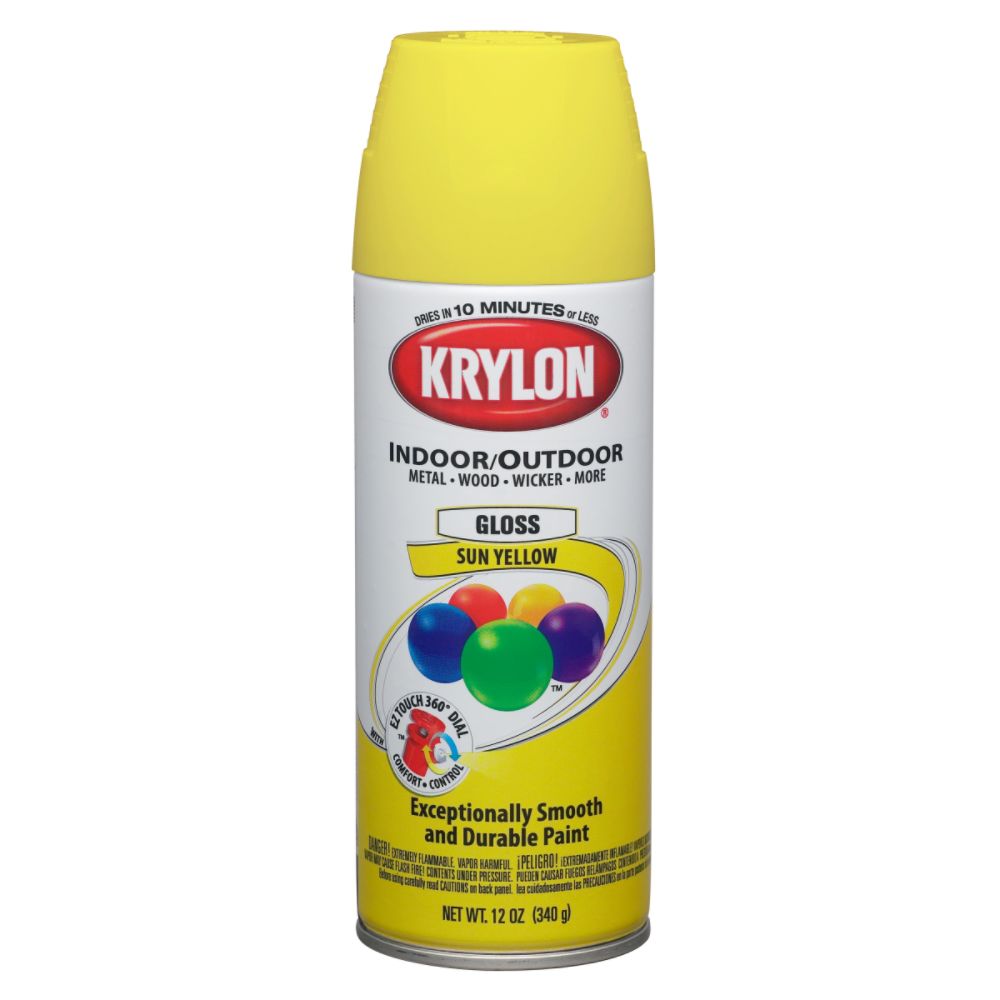 Krylon Sun Yellow-Paint Spray Krylon