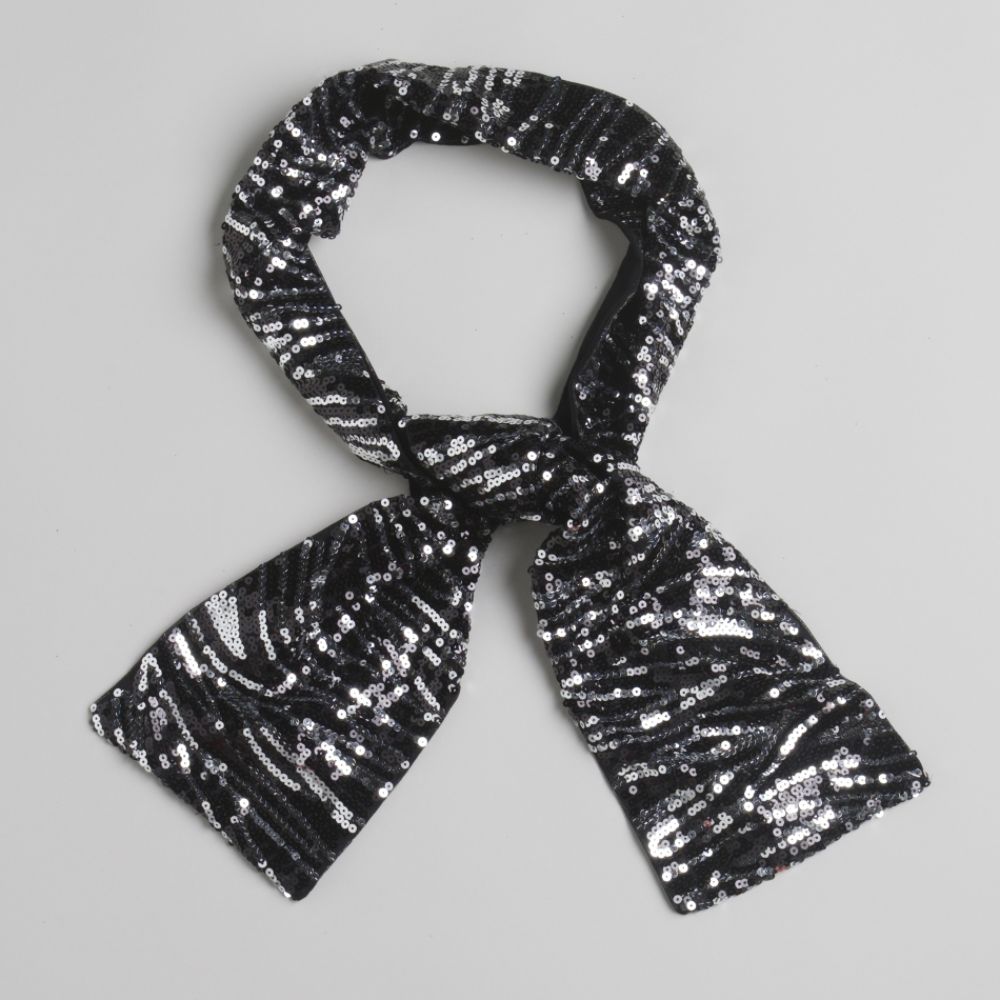 Bongo Sequin Pattern Scarf