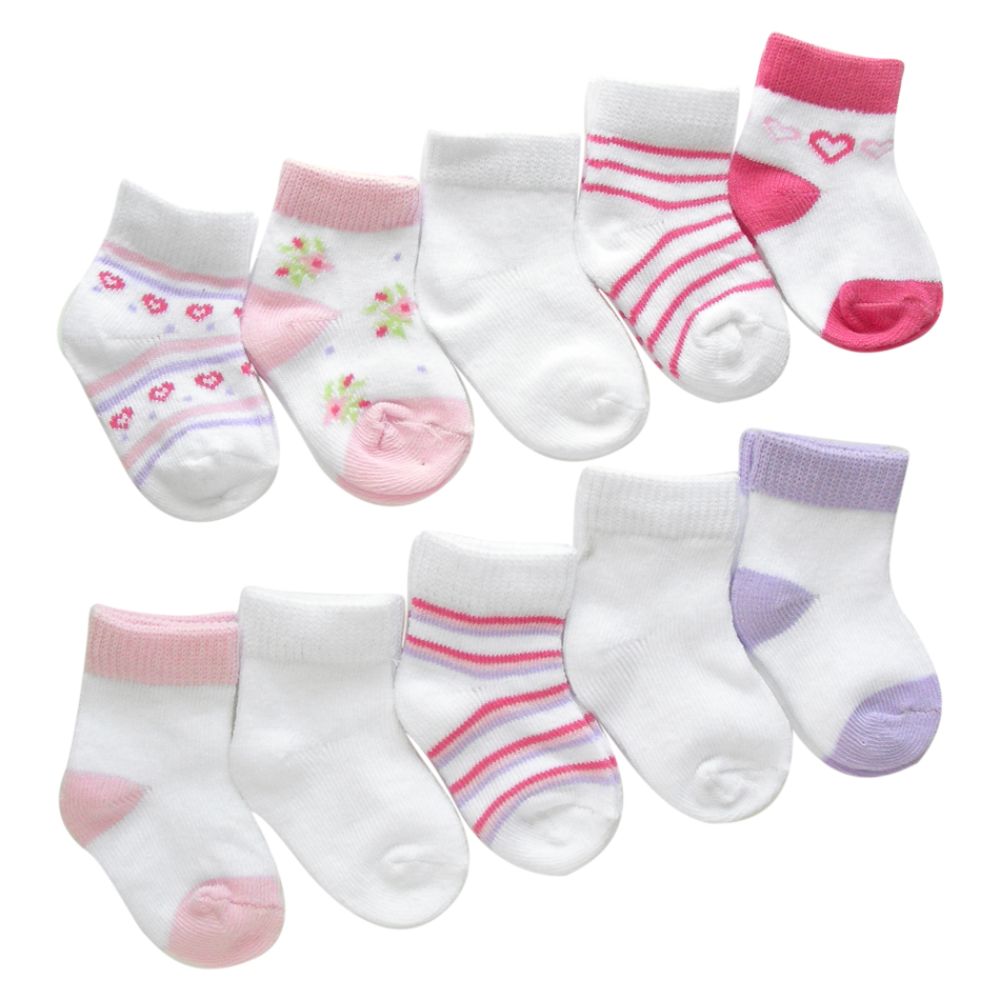 WonderKids Infant Girl's Low Cut Socks - Assorted Color at Kmart.com