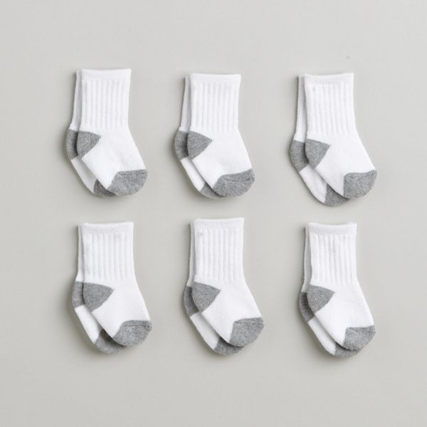 Athletech Newborn Crew Socks