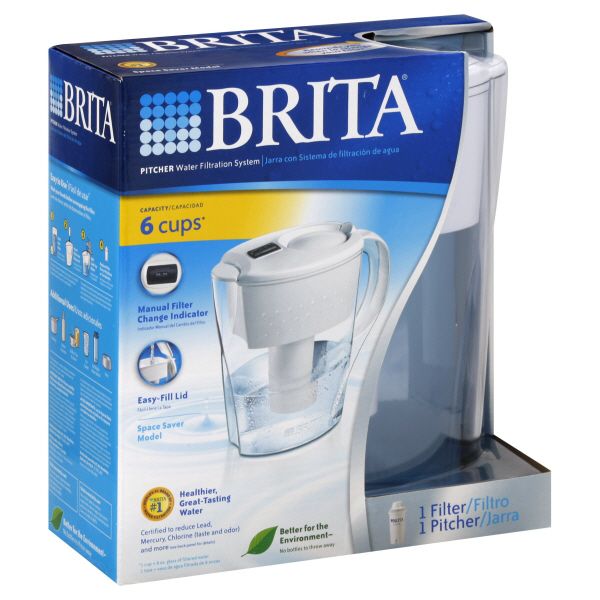 Brita Water Filtration System, Pitcher, 1 system at Kmart.com