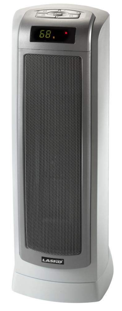 Lasko Ceramic Tower Heater - Digital Display & Remote