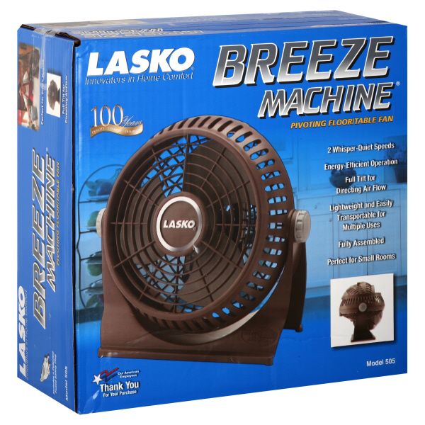 Lasko Breeze Machine Floor/Table Fan, Pivoting, 1 fan at Kmart.com