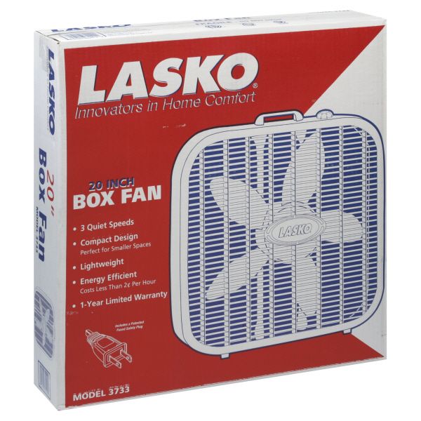 Lasko Box Fan, 20 Inch, 1 fan at Kmart.com