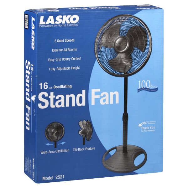 Lasko Stand Fan, Oscillating, 16 Inch, 1 fan at Kmart.com