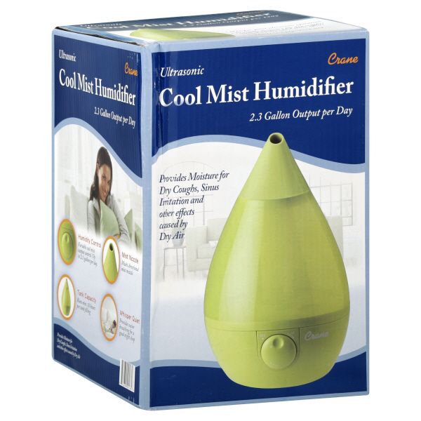 Crane Humidifier, Cool Mist, Ultrasonic, 1 humidifier at Kmart.com