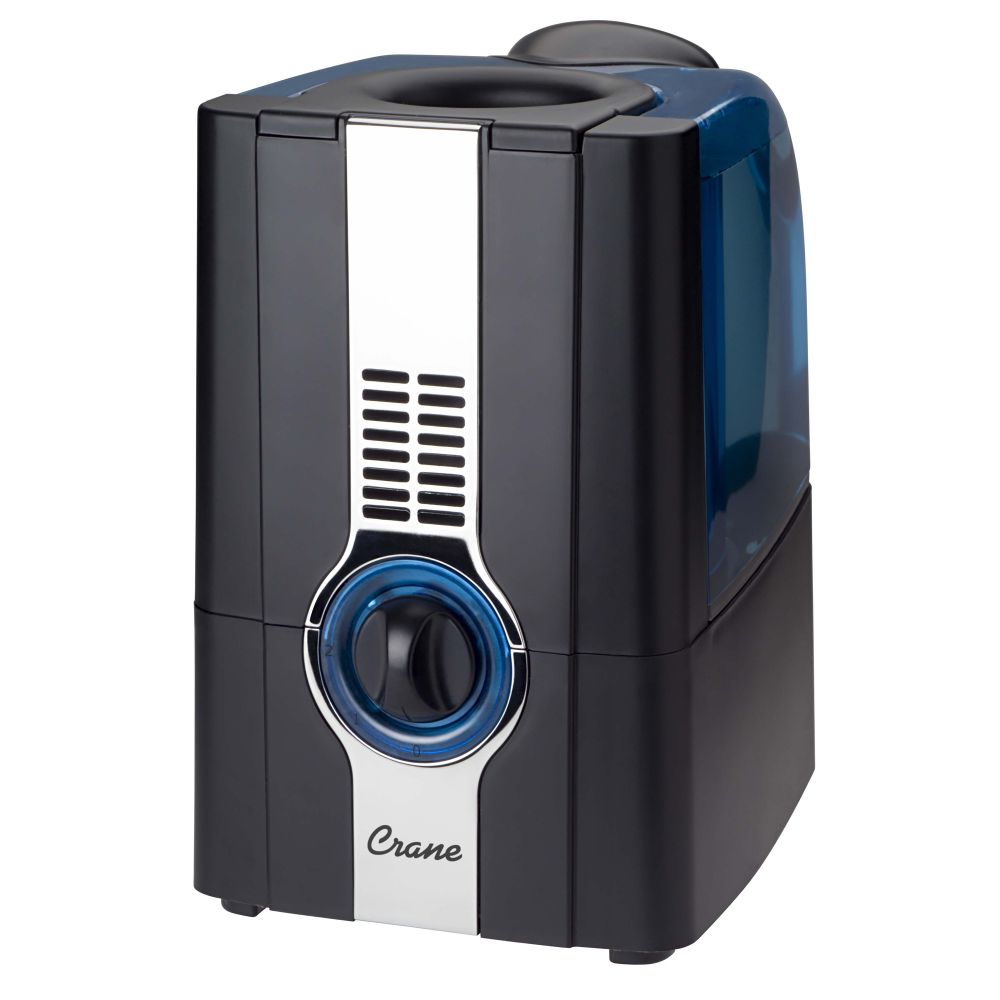 Crane Warm Mist Humidifier - Black